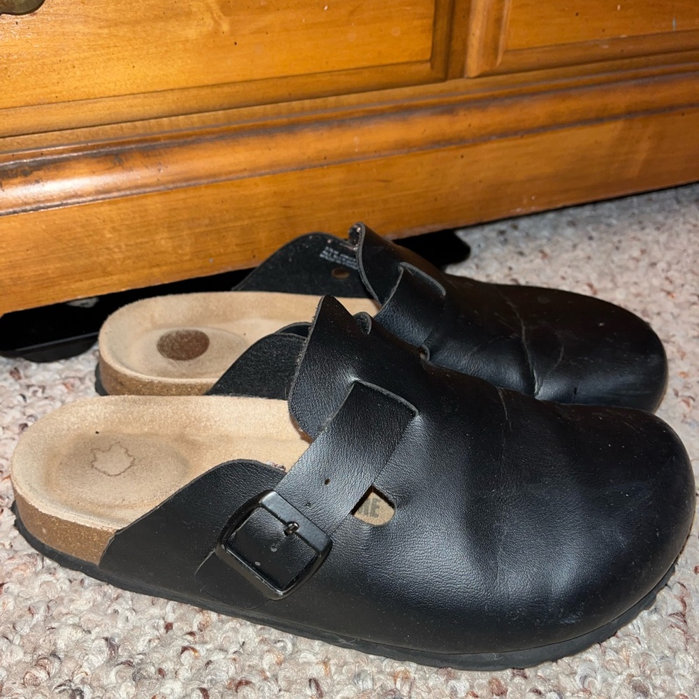 Black Clogs Size 8.5